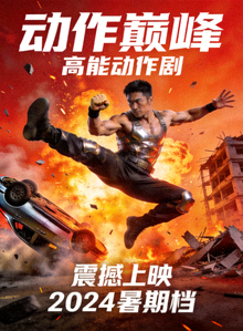 动作巅峰海报 - 高能动作剧