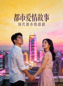 都市爱情故事海报 - 现代都市情感剧