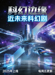 科幻边缘海报 - 近未来科幻剧