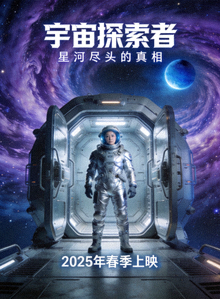 宇宙探索者海报 - 科幻美剧